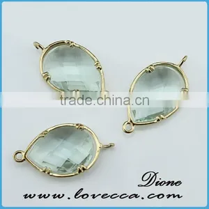 Hot Selling High Quality Blue Color Glass Natural Birthstone Pendants thumbnail-5