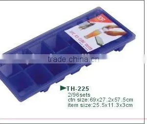 2pcs Plastic Ice Cube Tray Ice Cube Tray Molds thumbnail-1