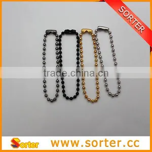 Steel Alloy Dog Tag Chain for Dog Chain Necklace thumbnail-1