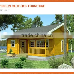 Wholesale Price ESW-14132 Double Storey Wooden Villa Prefab Wooden House thumbnail-1
