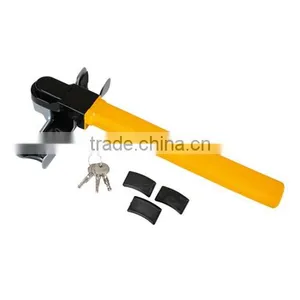 A1953 Black Yellow Steering Wheel Lock Anti Theft Security Standard Device Steering Wheel Lock thumbnail-3