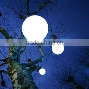 Newly-design Solar Powered Plastic Waterproof RGB LED Ball With 16 Colors Change Can Working Automatically at Night thumbnail-1