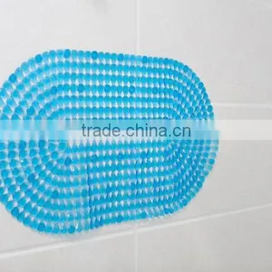 Top Grade Cross Texture Pvc Coil Baby Bath Mat thumbnail-4