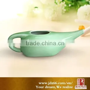 Popular Sale High Quality Hand Painted Ceramic Yuga Neti Pot for Meditation thumbnail-2