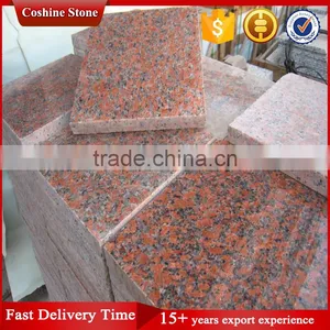 Polished Maple Red G562 Granite Tile on Sale thumbnail-3
