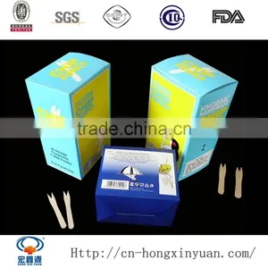British Hot Sale 85mm Disposable Wooden Chip Fork thumbnail-1