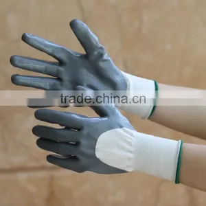 NMSAFETY Hand Job Industrial Nitrile Coated Gloves thumbnail-1