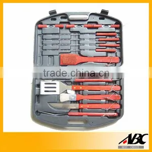3pcs Wooden Handle Bbq Tools Set thumbnail-4
