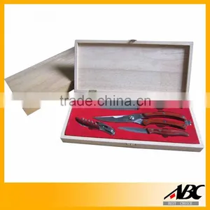 High Quality Wooden Handle Kitchen Scissor thumbnail-6