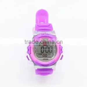 Purple Women Digital Sport Watch thumbnail-1