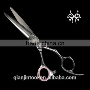 GU-575G JC158 High Quality Damascus Layer Steel Hair Cutting Scissors With Beautiful Finger thumbnail-1