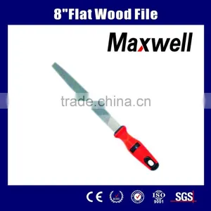 8" Flat Wood File thumbnail-1