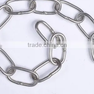 China OEM Big Size Hot Dipped Galvanized Open Link Anchor Chain thumbnail-1
