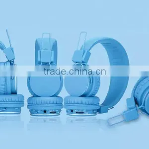 Good Quality FM Radio Wireless Sports Headphone Sexy Girl Pink Bluetooth Earphone thumbnail-3