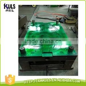2 Cavity Customize Top Selling Plastic Barrieer &Fence Ballast Tray Injection Mould Plastic Mould Injection Mould Machine thumbnail-5