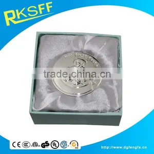 Zinc Alloy Beautiful Round Tooth Box For Baby Caring in Hot Sale thumbnail-1