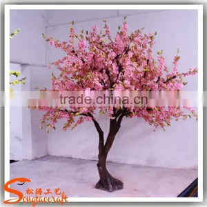 Japanese Silk Artificial Cherry Blossom Tree Wedding Decor Flower Wedding Ornamental Plants Wishing Tree thumbnail-1