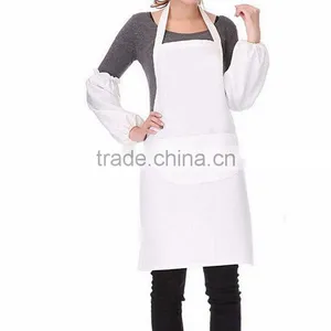 New Fashion Women Apron Kitchen Restaurant Bib Cooking Aprons With Pockets thumbnail-3