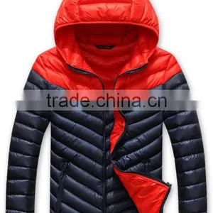 New Design Customize Man Quilted Winter Jacket Thick Warm Down Filled Coats for Men thumbnail-3