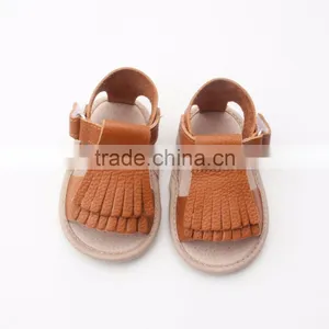 Latest Footwear for Girls and Boys Baby Sandals Leather 2017 thumbnail-1
