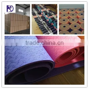 High Quality Custom Gym Eco-friendly Tpe Yoga Mat Manufacturer thumbnail-1