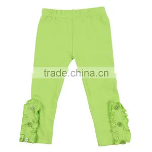 Wholesale Children Boutique Girls Clothes Cotton Girls Christmas Pants thumbnail-3