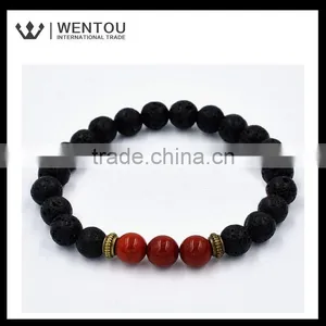 New Designs Hot Sale Lava Beads Bracelet thumbnail-6