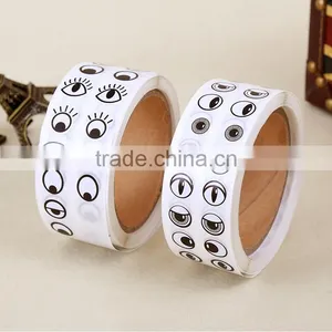 Carton Sticker Roll Shape Multcolor Sticker for Kids Coated Art Paper Sticker With Lamination Sticker for Children Education thumbnail-1