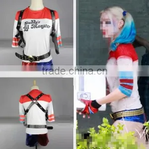 Walson Clothes Apparel Best Quality Latest Harley Quinn Wig Tshirt Baseball Mat Jacket thumbnail-2