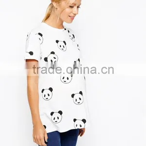 Maternity Exclusive T-Shirt in Panda Print thumbnail-1