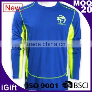 100% Polyester High Quality Business Tight Fit Mens t Shirts thumbnail-1