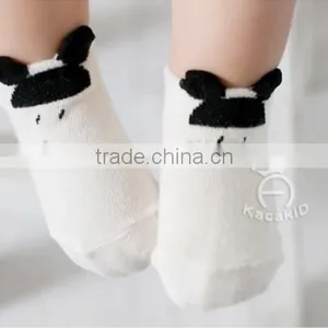 Cute Animal Baby Cotton Socks, Silicone Print Baby Socks thumbnail-2
