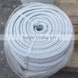 Ceramic Fiber Square Braided Rope With Fiberglass Filament Reinforced thumbnail-1