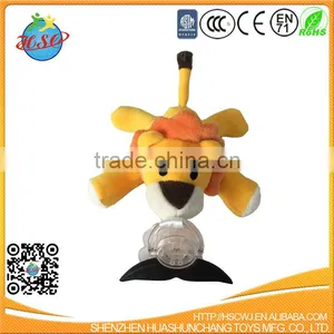 Soft Plush Universal Pacifier Holder Lion Animal Toy for Baby Infant thumbnail-1
