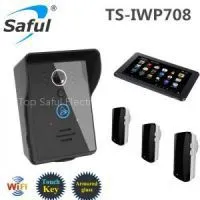 Saful TS-IWP708 Wifi Video Door Phone + Tablet + Doorbell- Controls Your Garage Door Opener With Your Smartphone thumbnail-1
