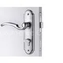 Zinc Alloy Entrance Mortise Door Lock Stain Nickel With Mortise Lock Body thumbnail-1