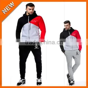 Custom Design Your Own Tracksuit Made in China /all Cotton Men Comfortable Tracksuit Wholesale H-2138 thumbnail-5