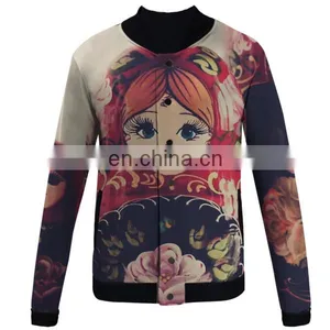 Sublimated Modern Team Light Weight Baseball Jackets for Players thumbnail-1