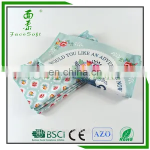 Custom Design Kitchen Cleaning Use Cheap Polyester Microfiber Printed Tea Towel thumbnail-5