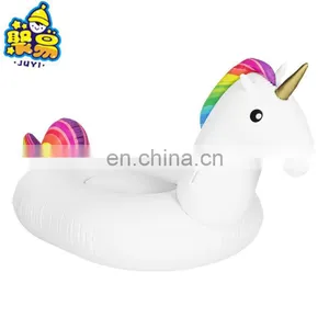 Eco-friendly 7 Color PVC Giant Pool Float Water Pool Floats Inflatable Unicorn thumbnail-4