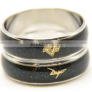 Copper Mood Ring Changing Colors by Emotional Feeling Band thumbnail-1