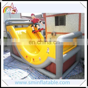 Promotion Inflatable Surfing Track, Inflatable Sport Slide With Skiiing Boy for Sale thumbnail-1
