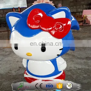 KAWAH Fiberglass Garden Decoration Cartoon Characters Sonic thumbnail-1