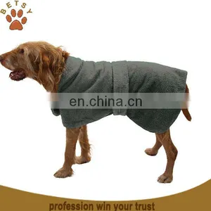 Factory Microfiber Dog Clothes Cheap Drying thumbnail-1