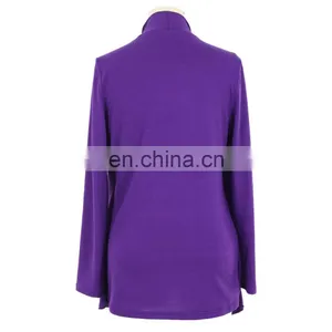 High Quality Ladies Plus Size 2 in 1 Piece Knitted Cardigan thumbnail-2