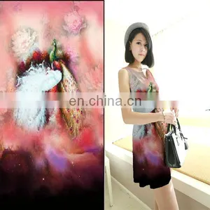2014 Spring 3D Digital Print Silk Fabric For Garment China Suppiler thumbnail-1