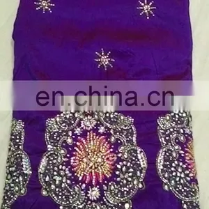 Hot Sale 2015 African Big George Lace Fabrics thumbnail-1