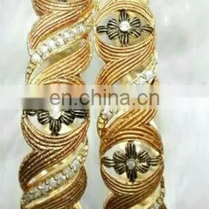 Cubic Zircon Jewelry Bangles Manufacturer, Cubic Zircon Jewellery Bangle Exporter thumbnail-1