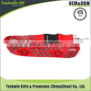 Top Quality Cheap Sublimation Key Polyester Lanyards With Movable Clip thumbnail-1