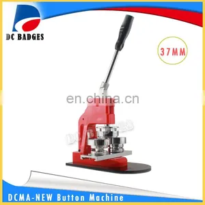 Source Factory New Button Manufacturer Badge Machine Including 37 mm Mold More Durable Metal Slides thumbnail-1